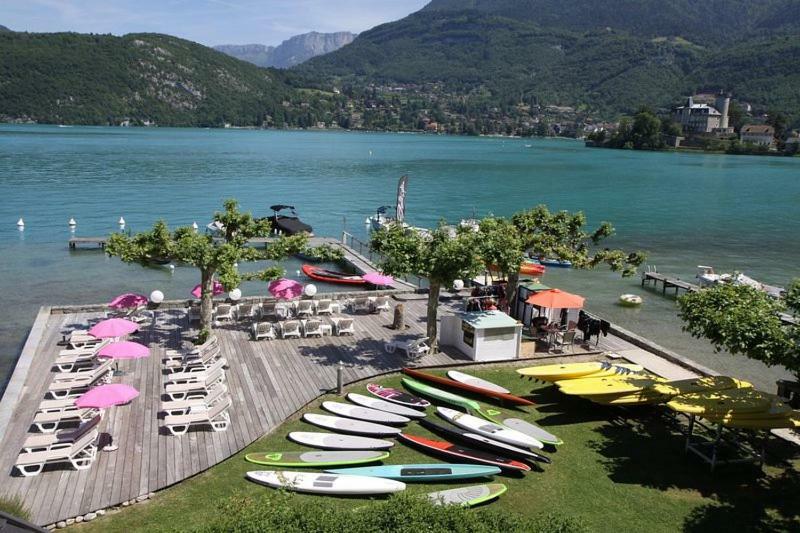 דיון La Baie Des Voiles 3 Chambres 4 A 6 Personnes Au Bord Du Lac Plage Privee מראה חיצוני תמונה